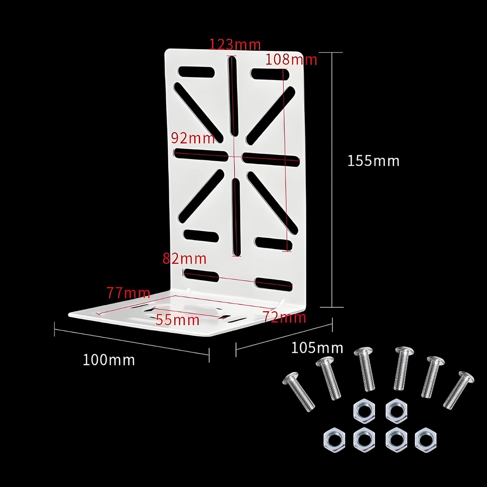 Amazon.co.jp: 【4個入】 L字型ドームカメラブラケット取付金具 監視